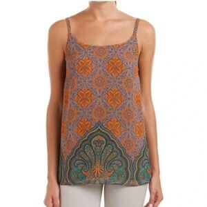 Cabi Arabesque Printed Camisole Tank Top XS